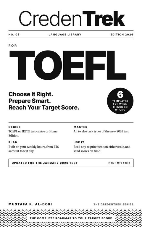 Cover of CredenTrek For TOEFL